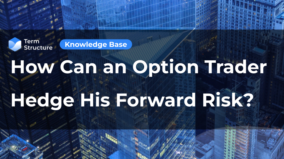 How Can an Option Trader Hedge His Forward Risk?
